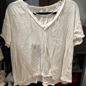 FREE PEOPLE - White Tee